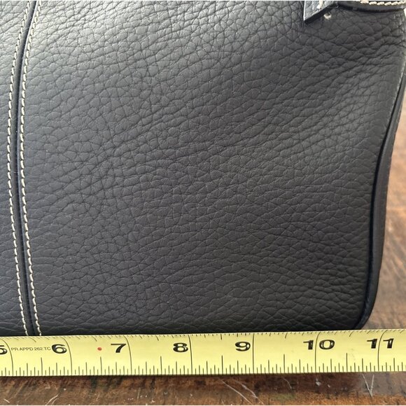 Dooney & Bourke Women's Handbag Purse Black Leather Shoulder Hobo 8 x 11”w-READ! - Picture 10 of 10